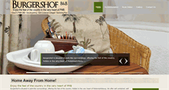 Desktop Screenshot of burgershof.co.za